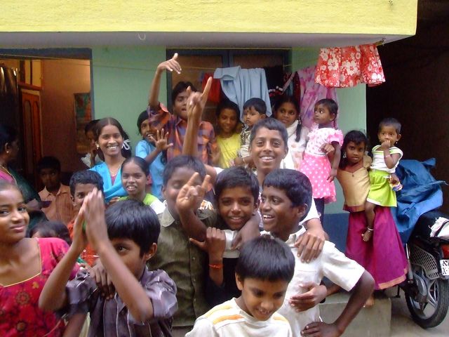 Bambini poveri India